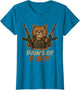 Funny Army Cat with Gun Soldier Fighter Kitty Paws of Fury