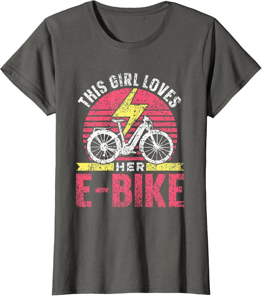 This Girl Loves Her E-Bike Electric Rider Biking Cycling
