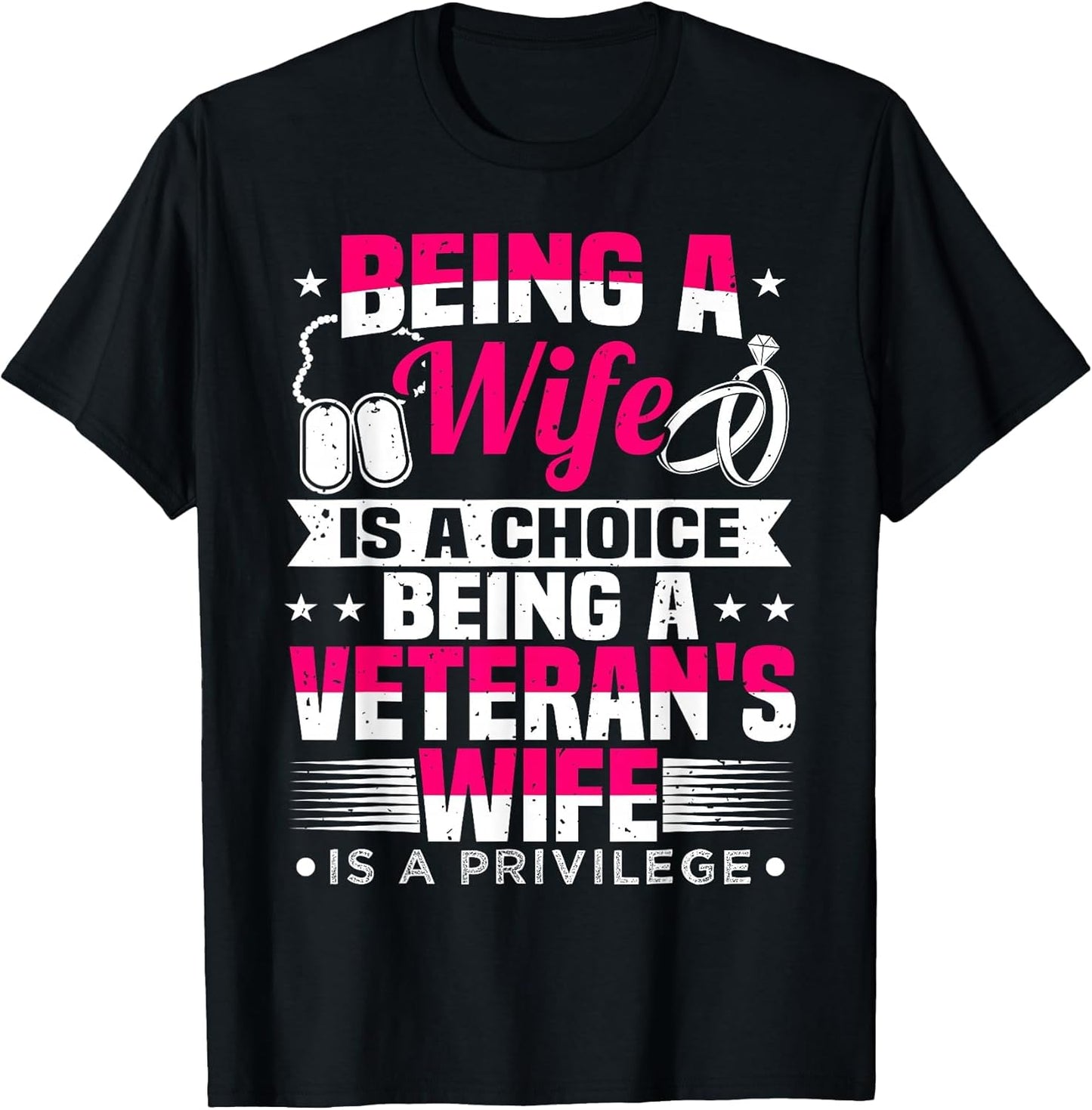Veteran Wife, Husband Soldier & Saying for Military Women