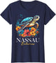 Nassau Bahamas Sea Turtle Diving Surfer Souvenir