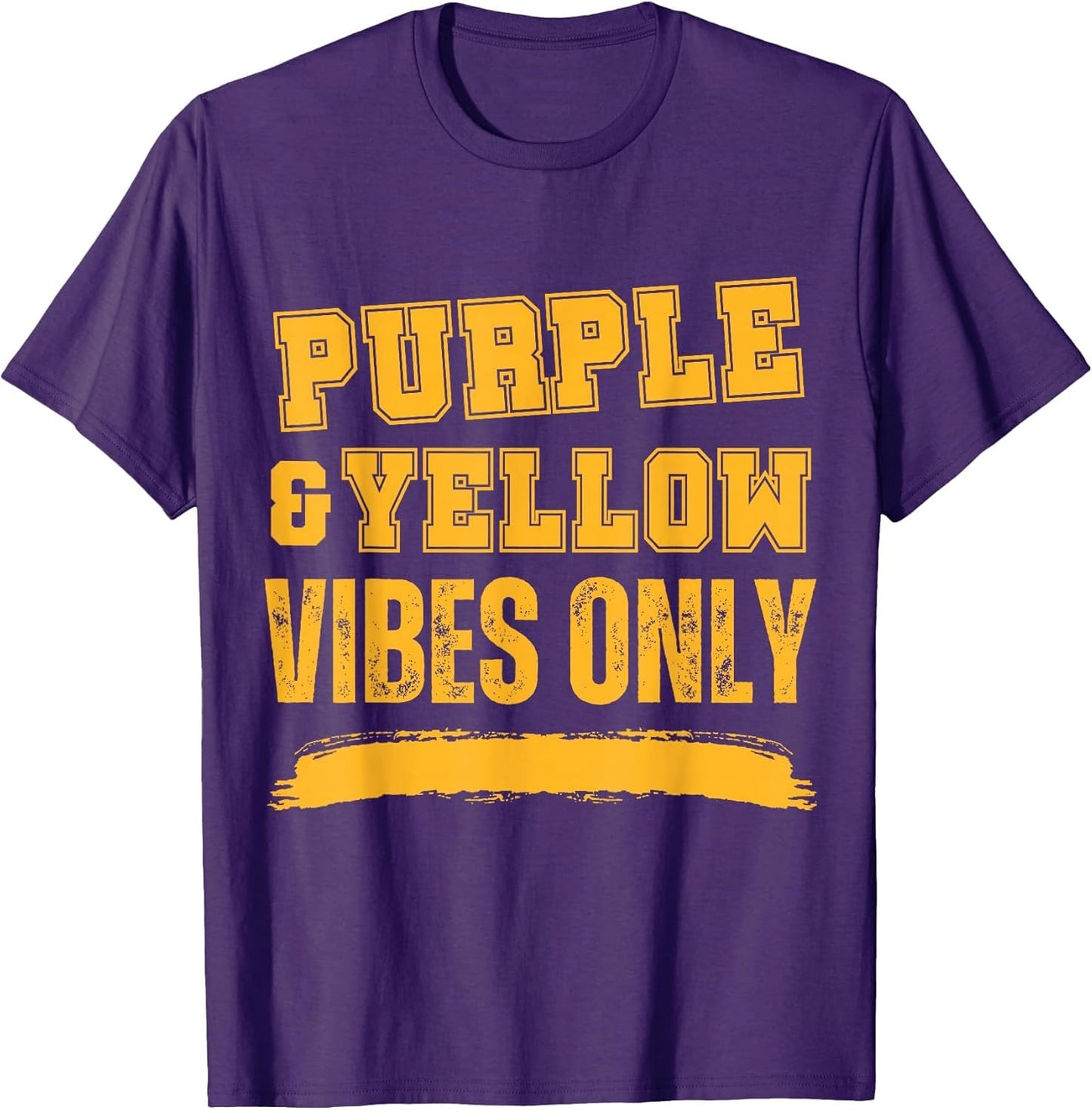 Purple and Yellow Game Day