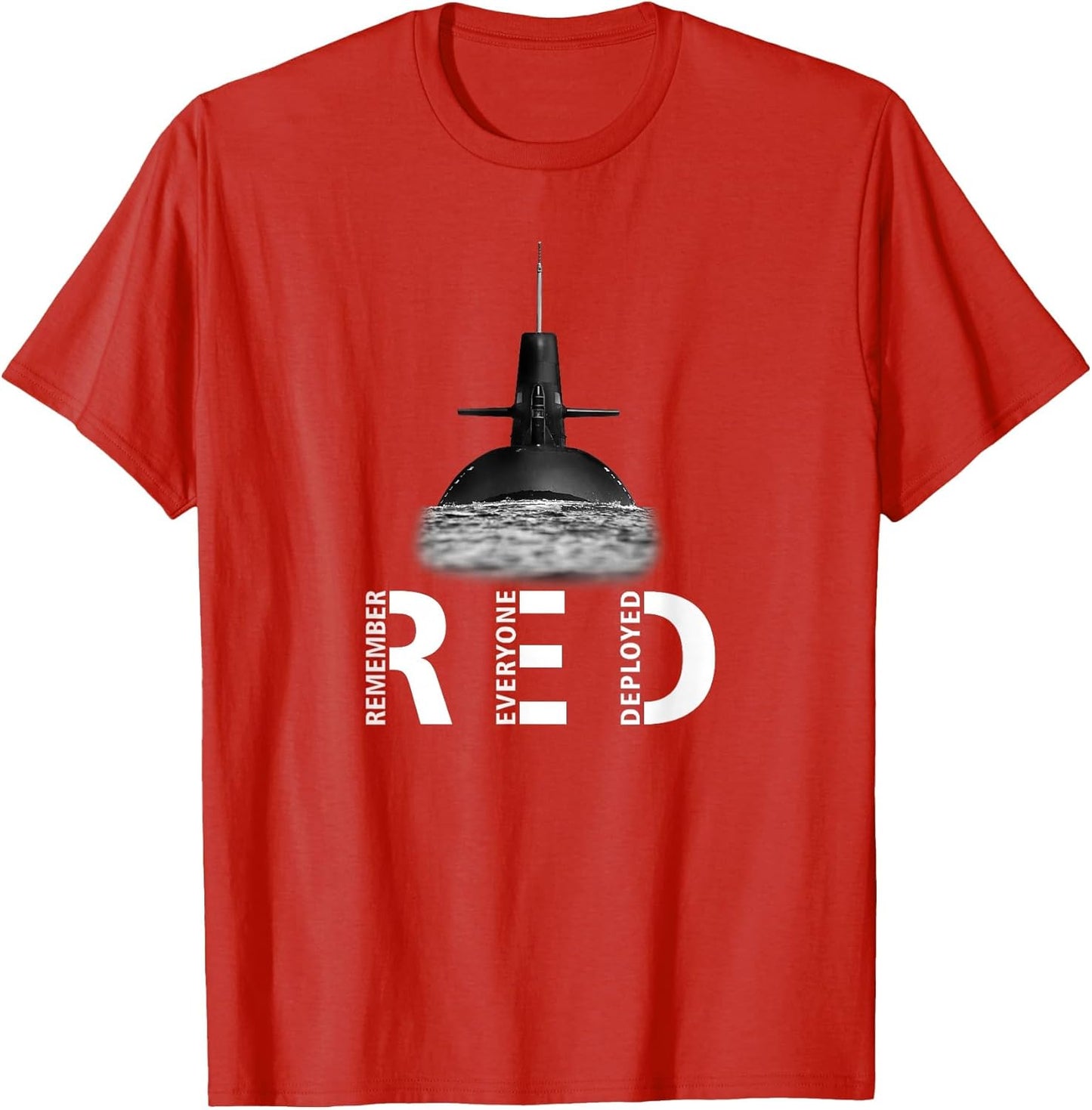 RED Friday Remember Everyone Deployed Military Submarine