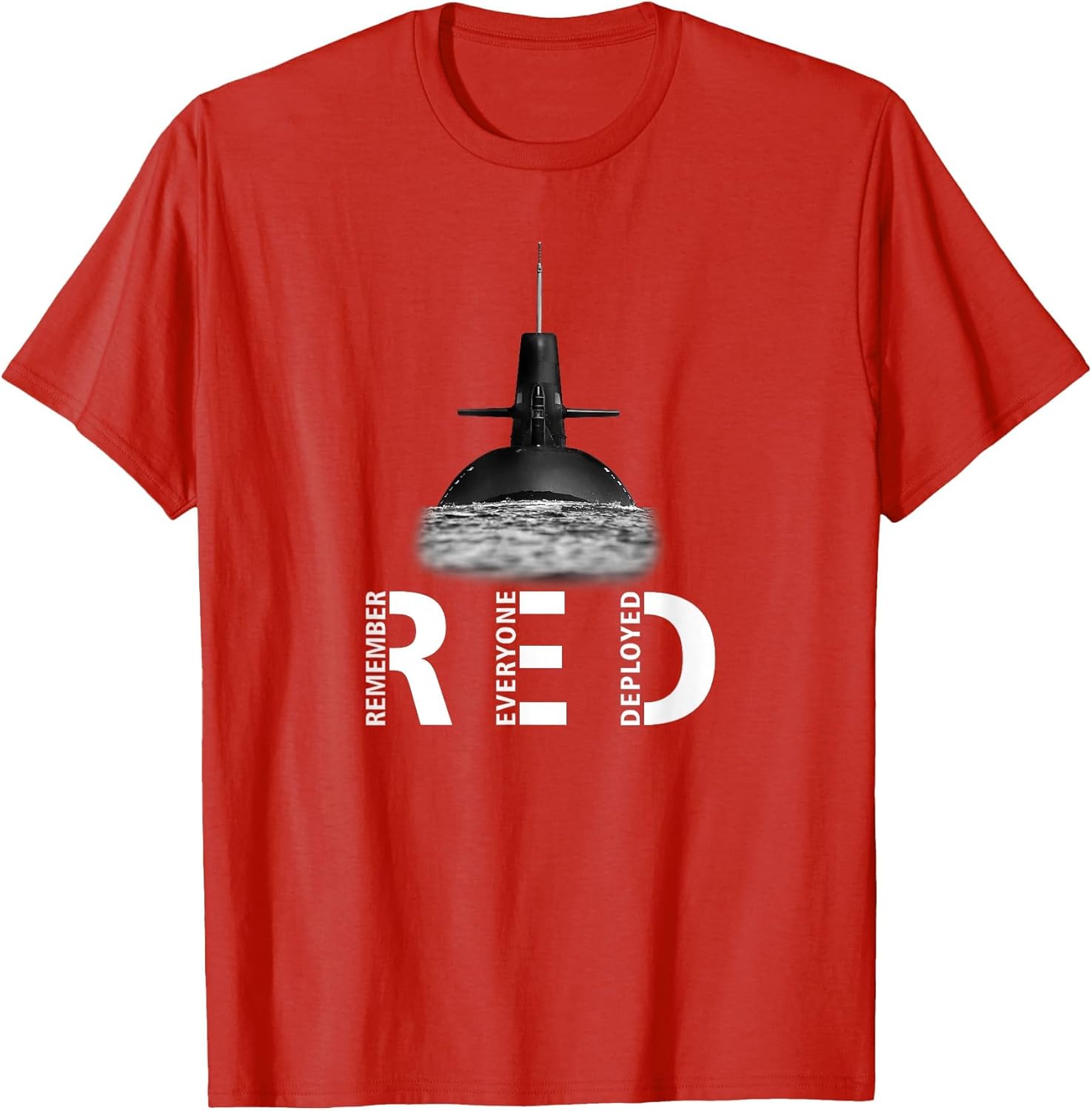 RED Friday Remember Everyone Deployed Military Submarine