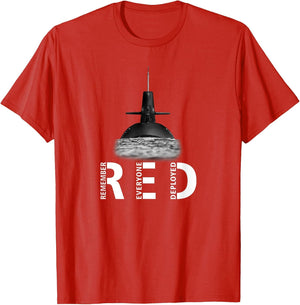 RED Friday Remember Everyone Deployed Military Submarine