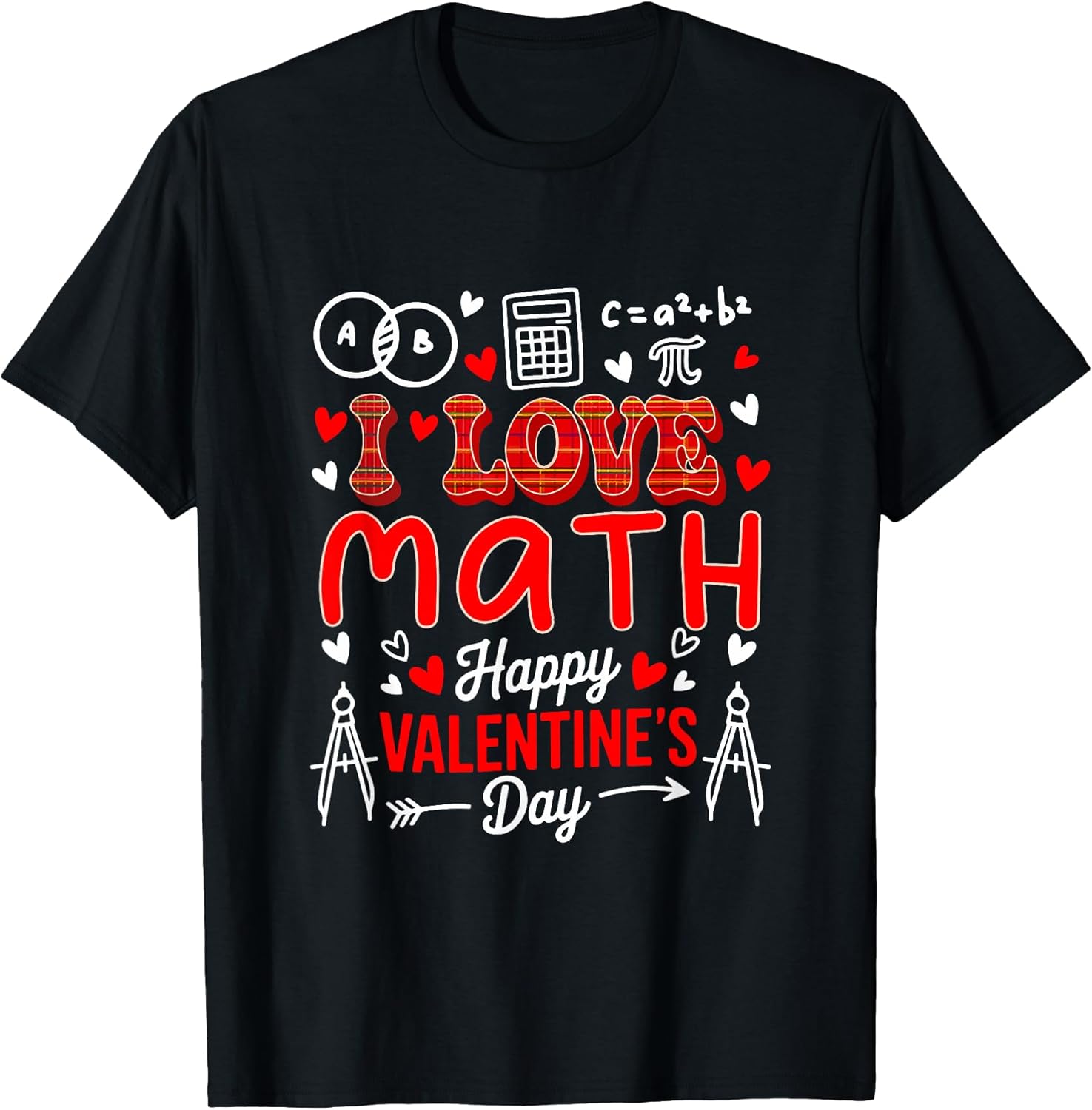 Love Math Happy Valentine's Day Math Teacher Students