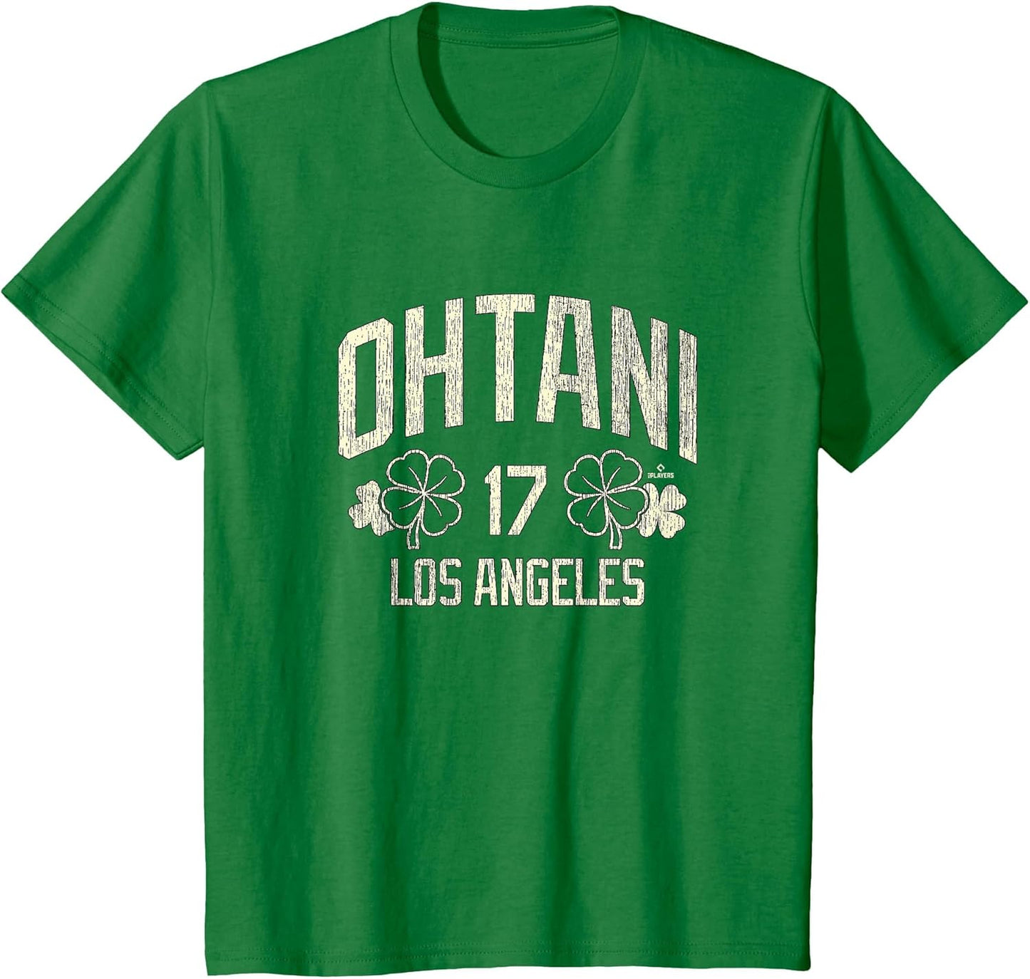 Shohei Ohtani Los Angeles Baseball St. Patrick's Clover
