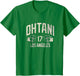 Shohei Ohtani Los Angeles Baseball St. Patrick's Clover