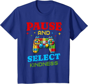 Gamer Anti Bullying Unity Day Kids Boys Gaming Be Kind Cute