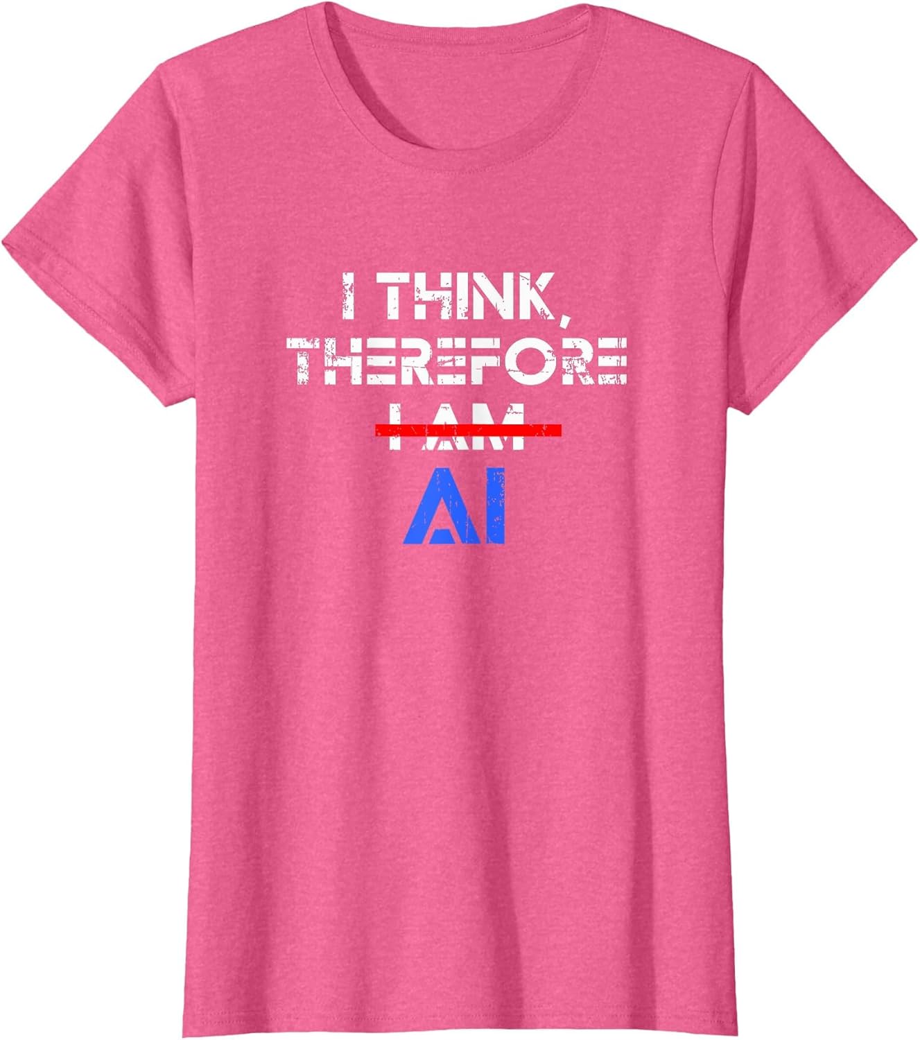 Funny ChatGPT I Think Therefore I am AI