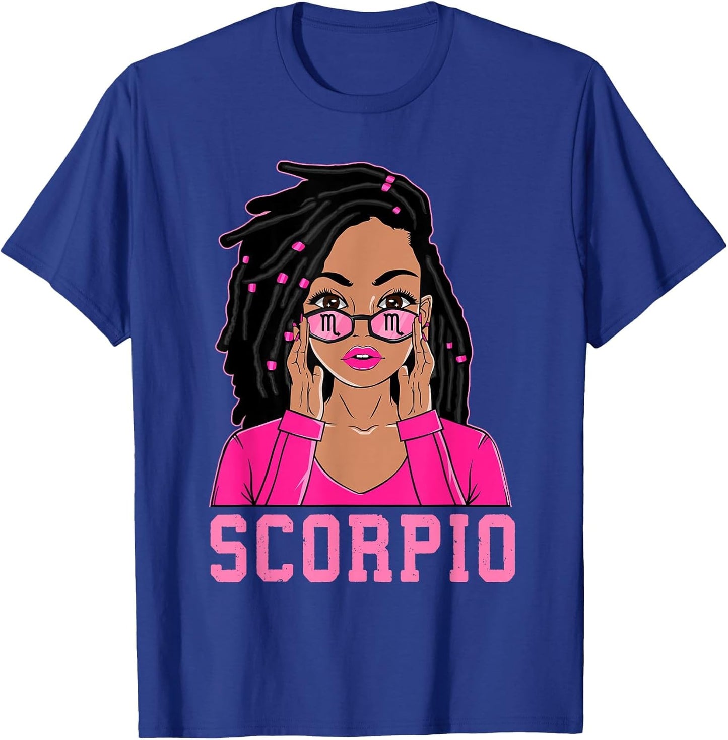 Scorpio African American Loc'd Black Woman Zodiac