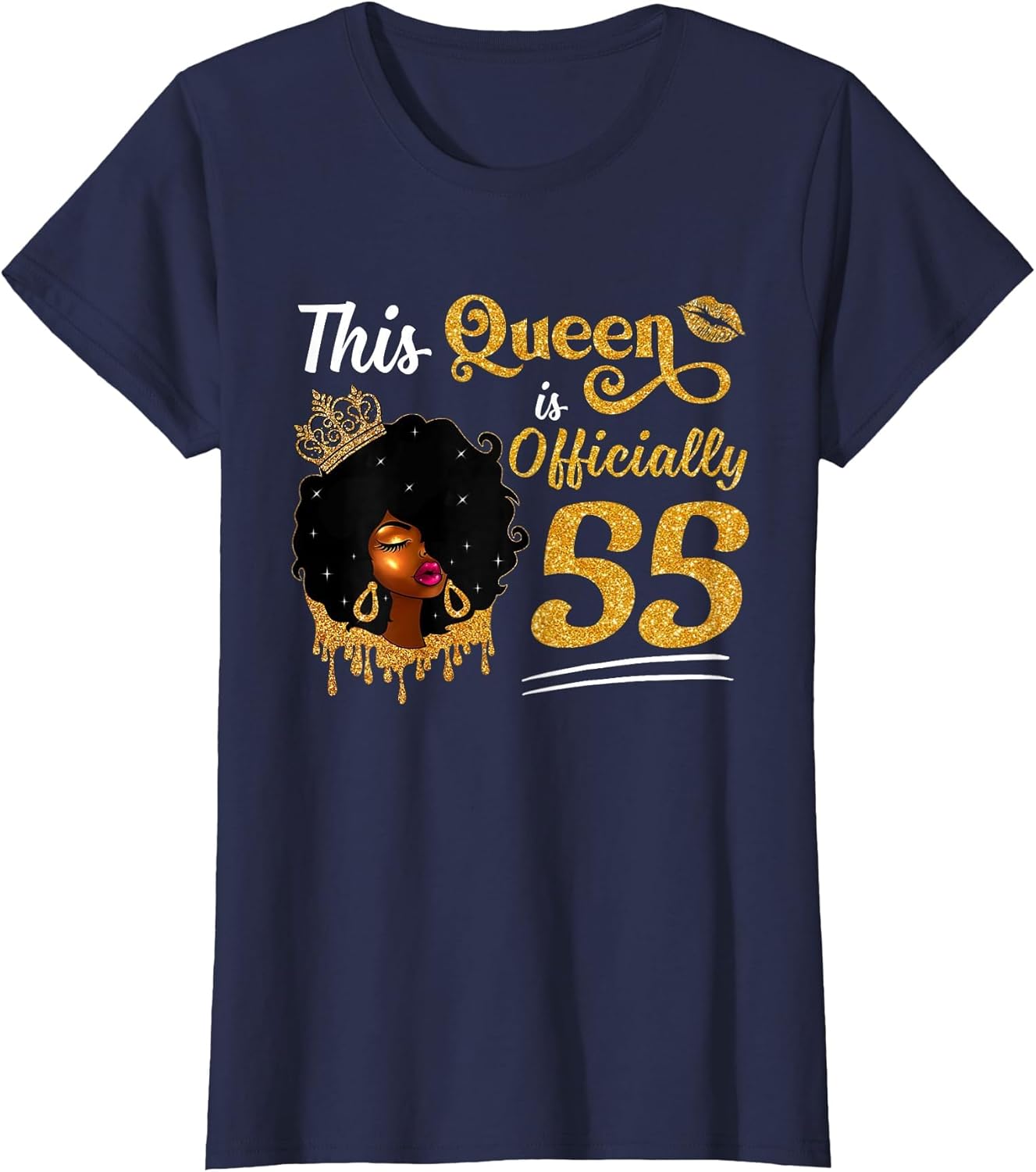 This Queen is Officially 55 Birthday Black Melanin Women
