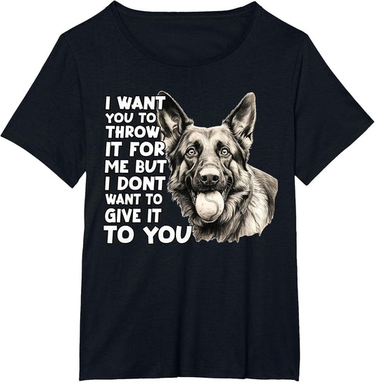 German Shepherd T Dog Owner Outfit German Shepherd