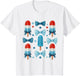 4th of July Cute Popsicle Bows Patriotic Women