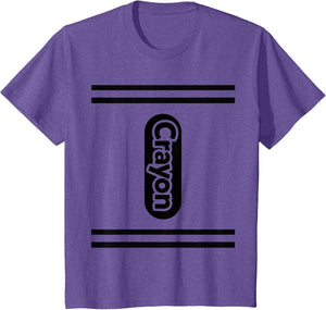 Group Family Halloween Costume RED Crayon Costume