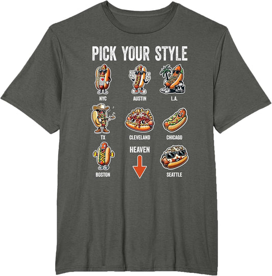 Pick Your Style Hot Dog | Dirty Adult Humor