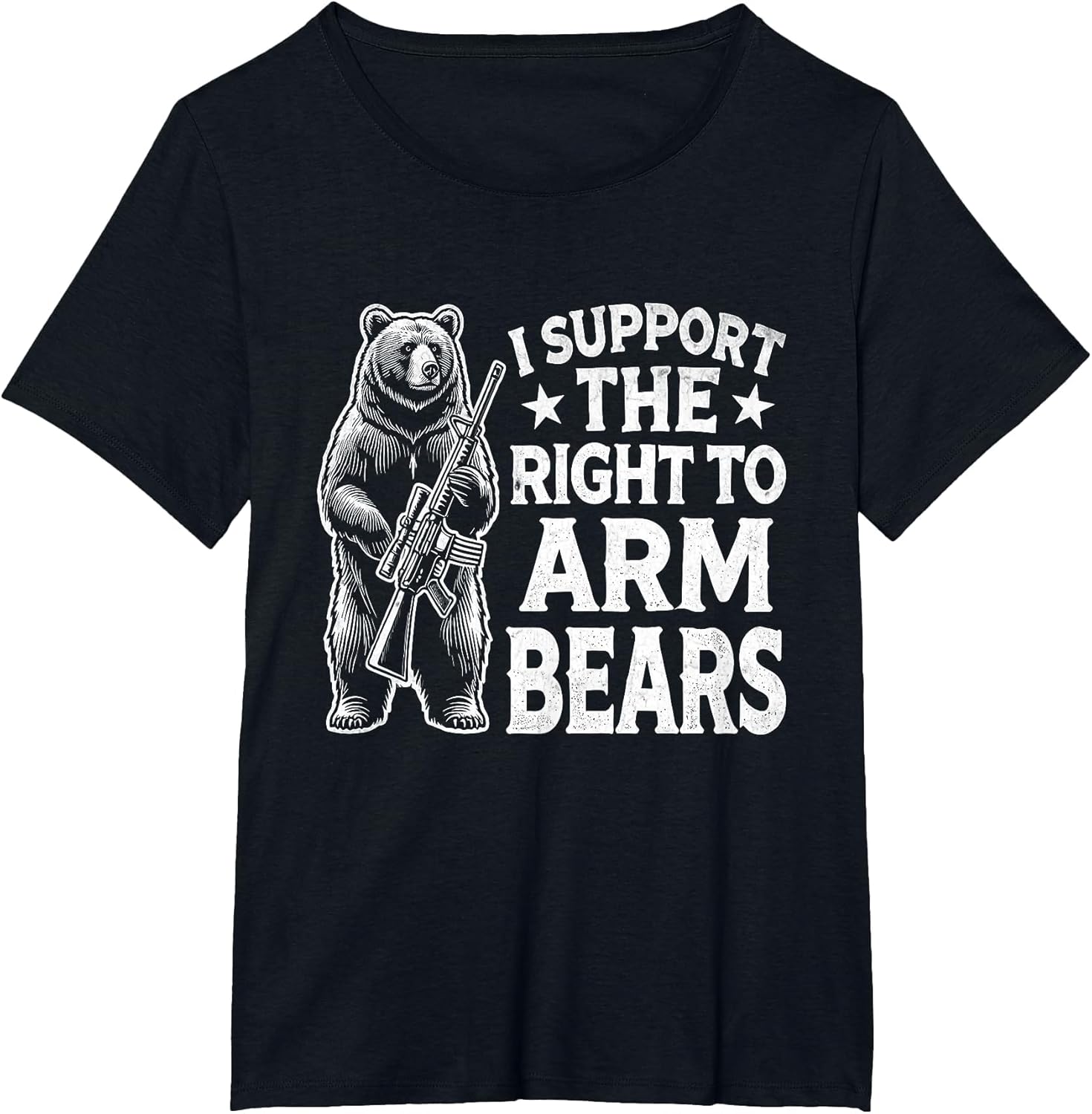 Funny Second Amendment I Support The Right to Arm Bears Men