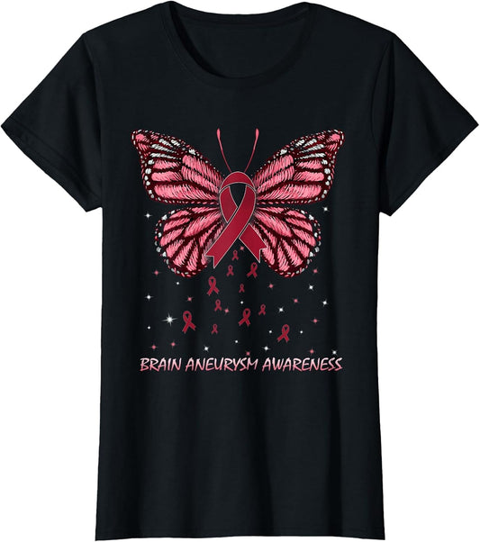 Brain Aneurysm Awareness Butterfly