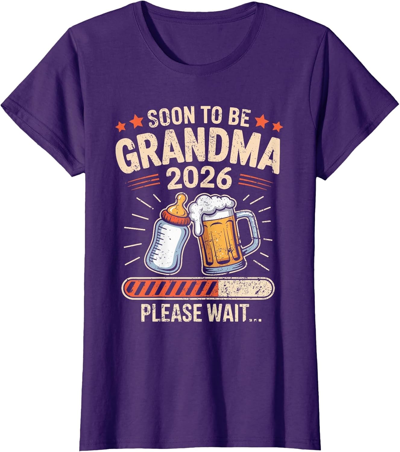 Soon to Be Grandma Est 2026 Baby Announcement