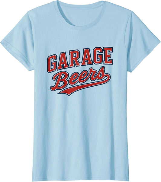 Garage Beers Funny Dad Drinking