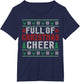 Full of Christmas Beer and Christmas Cheer Ugly Sweater