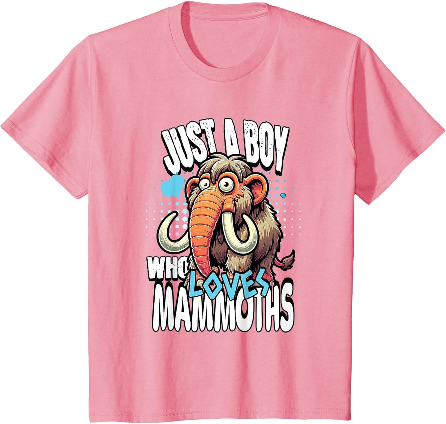 Kids Just a Boy Who Loves Woolly Mammoths Prehistoric Animals
