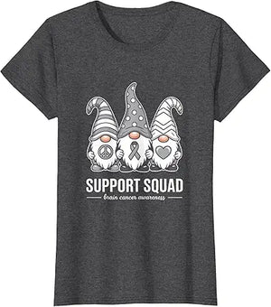 Support Squad Brain Cancer Ribbon