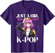Just a Girl Who Loves K-Pop Anime Design