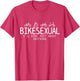 Bikesexual - Funny Bicycle Bike Cycling Shirt Gift
