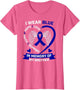 I Wear Blue in Memory of My Brother Colon Cancer Awareness