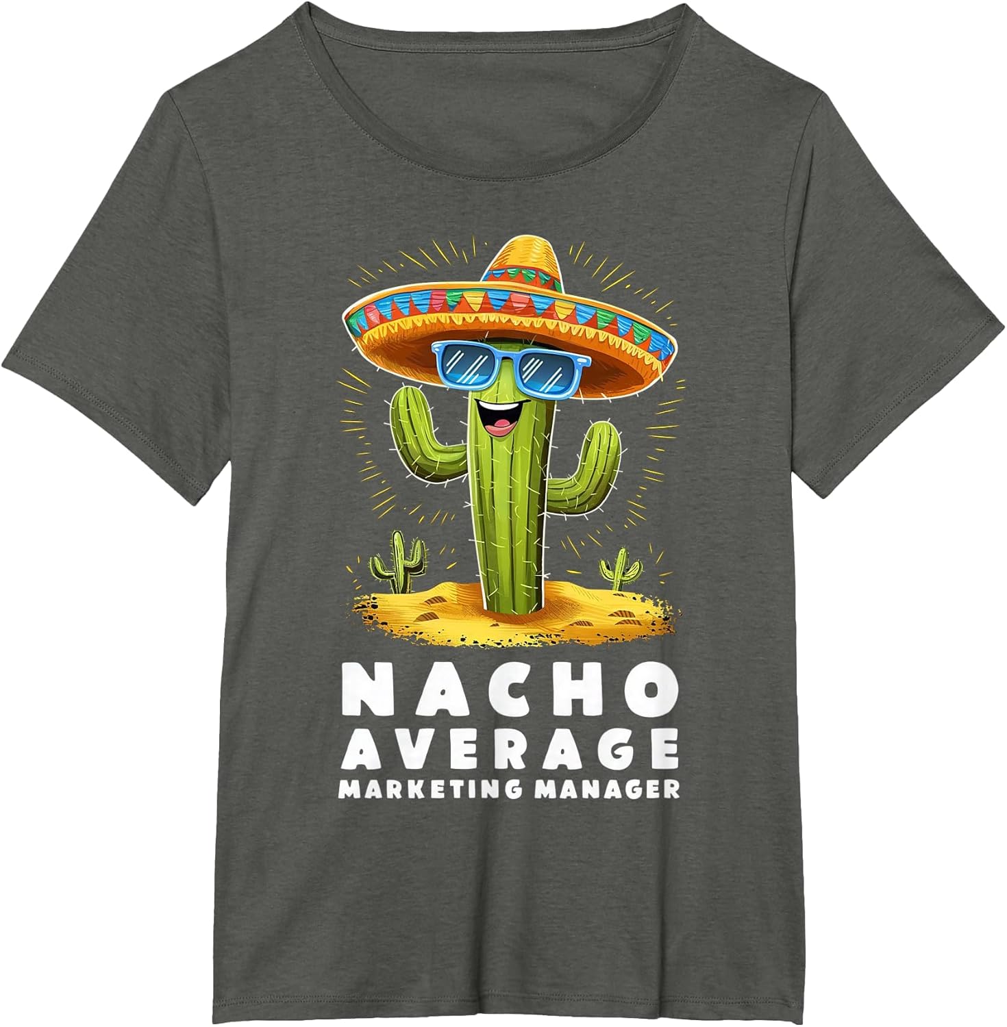Funny Nacho Average Marketing Manager Retired Retirement