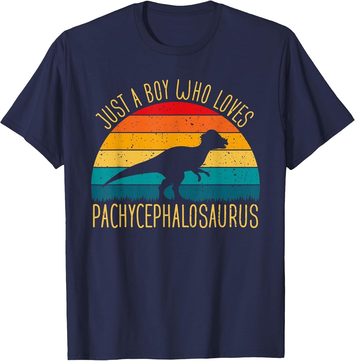 Just A Boy Who Loves Pachycephalosaurus Dinosaur Boys Kids