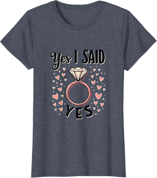 Yes I Said Yes Bride Engagement Design