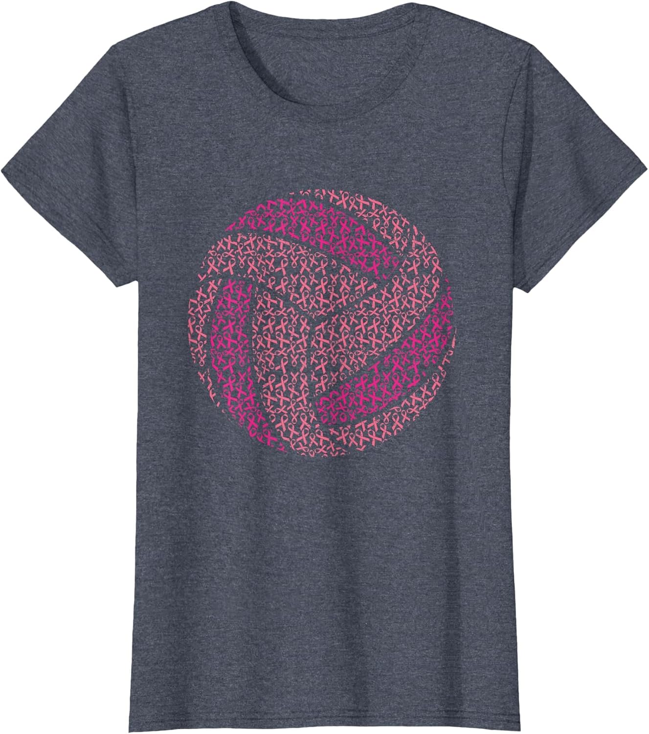 Pink Out Breast Cancer Awareness Pink Ribbon Volleyball Ball