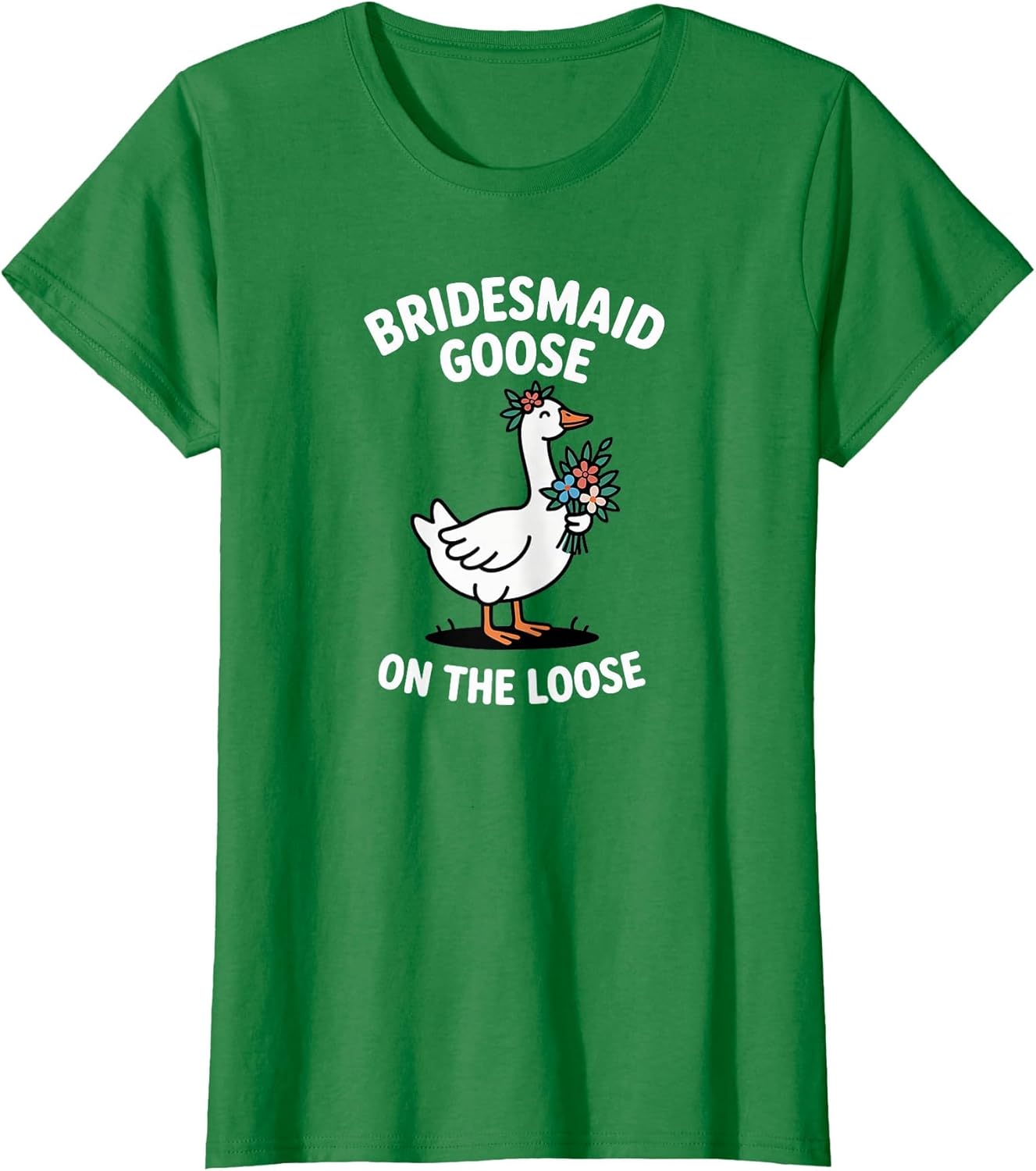 Funny Bridesmaid Goose On The Loose Bachelorette Bride Party