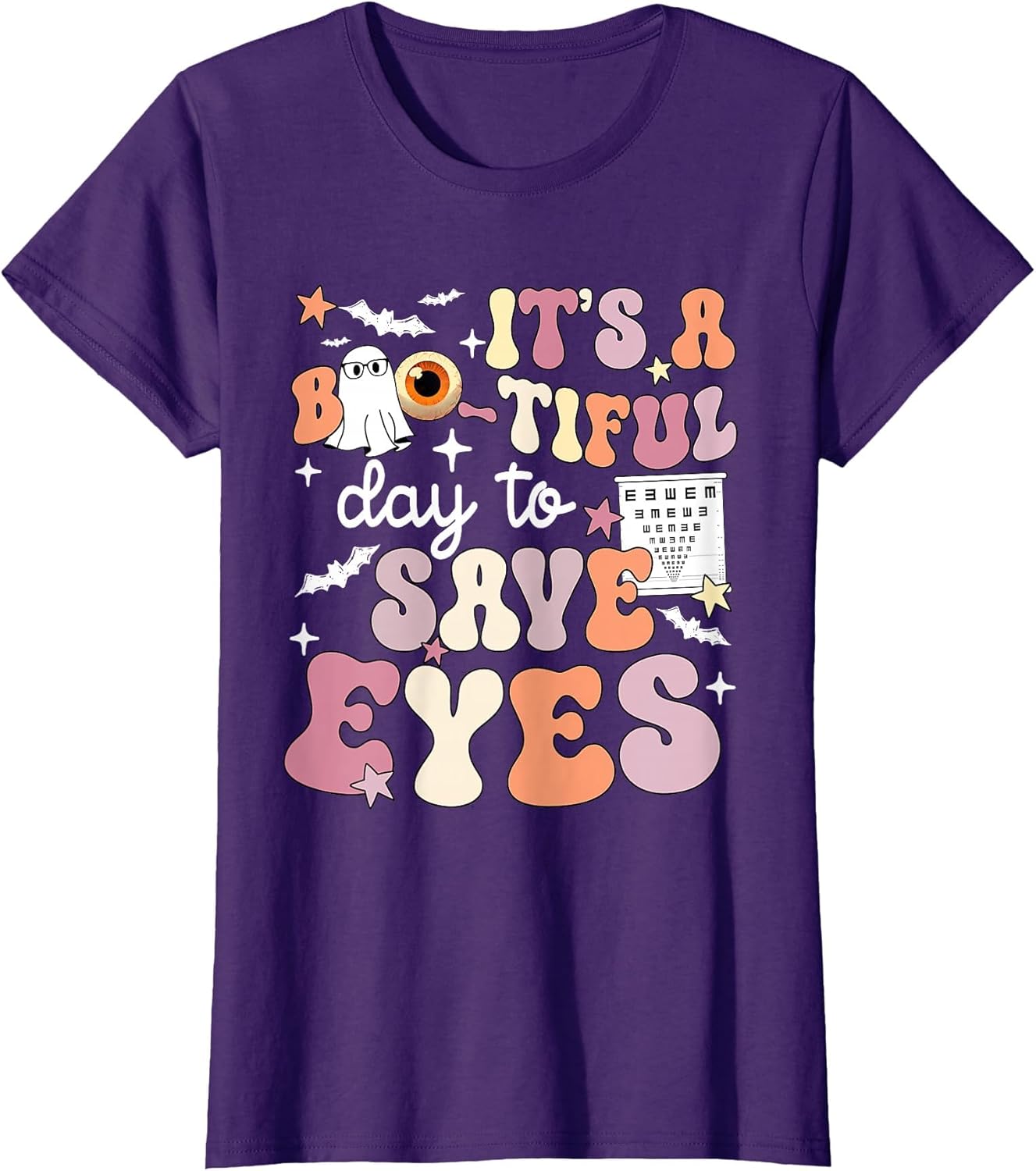 It's A Bootiful Day to Save Eyes Halloween Optometrist Eye