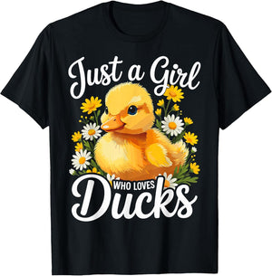 Duck Cute Just A Girl Who Loves Ducks