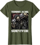 Tummy Ache Survivor Funny Cool Edgy Hard Skeleton Meme