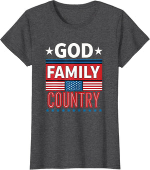 God Family Country Conservative Faith American Pride USA