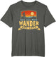 Not All Who Wander are Lost Bigfoot Sasquatch Nature Graphic