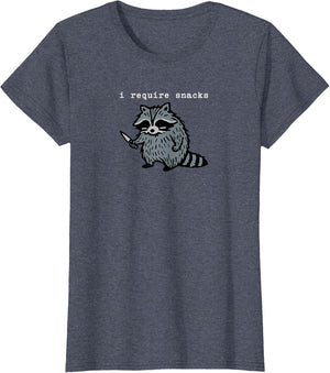 I Require Snacks Raccoon