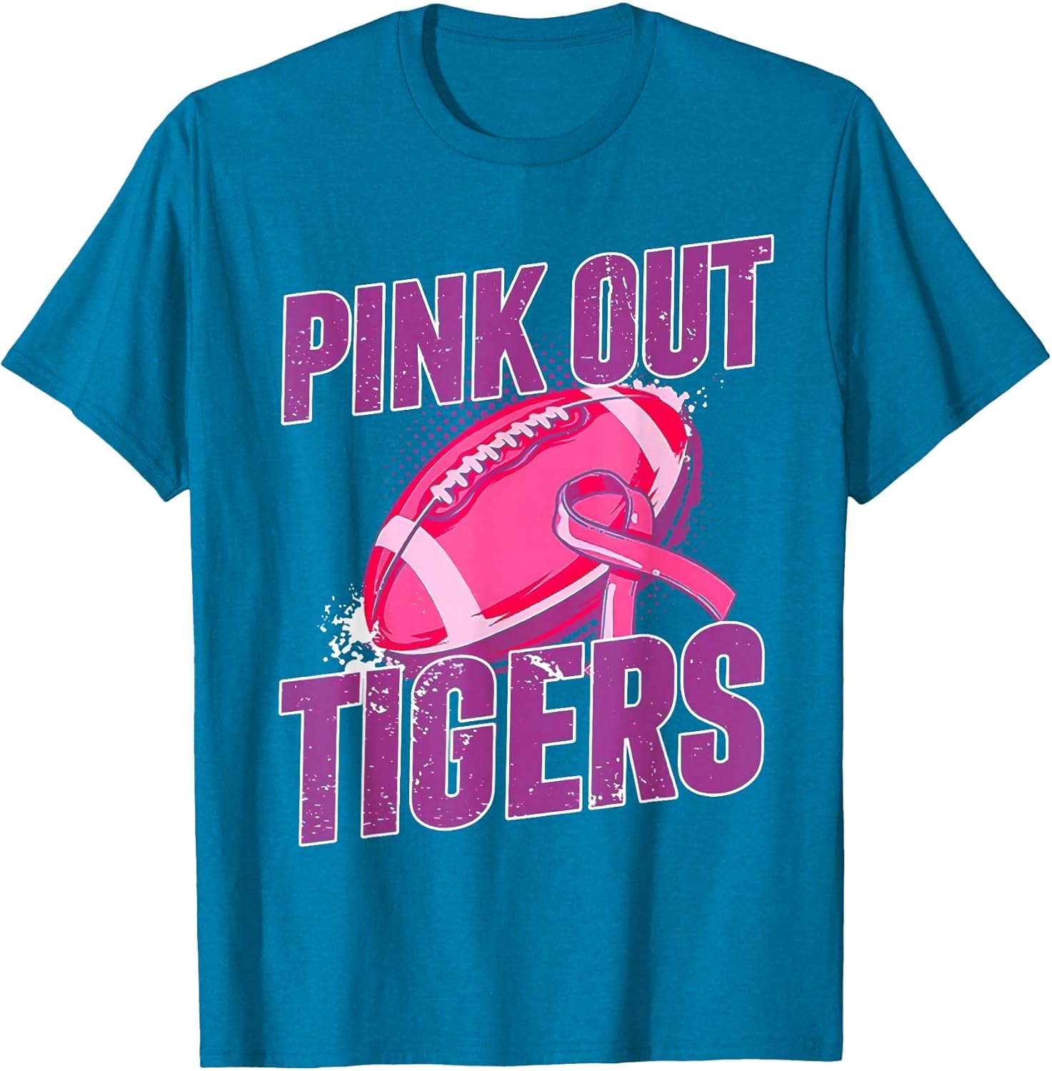 Tigers Pink Out Football Tackle Breast Cancer