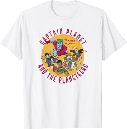 Captain Planet and The Planeteers Retro Logo