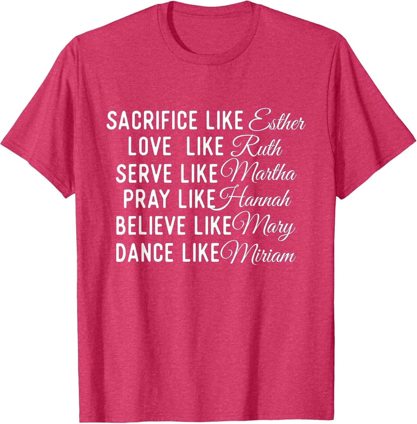 Sacrifice Like Esther Love Like Ruth - Christian Faith Jesus