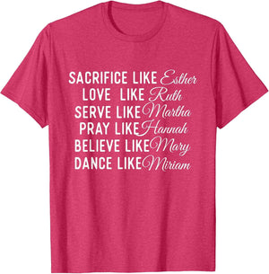 Sacrifice Like Esther Love Like Ruth - Christian Faith Jesus