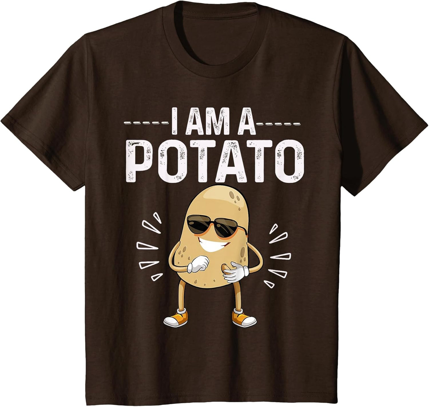 I Am A Potato Halloween Costume Funny Potato Cute Vegan