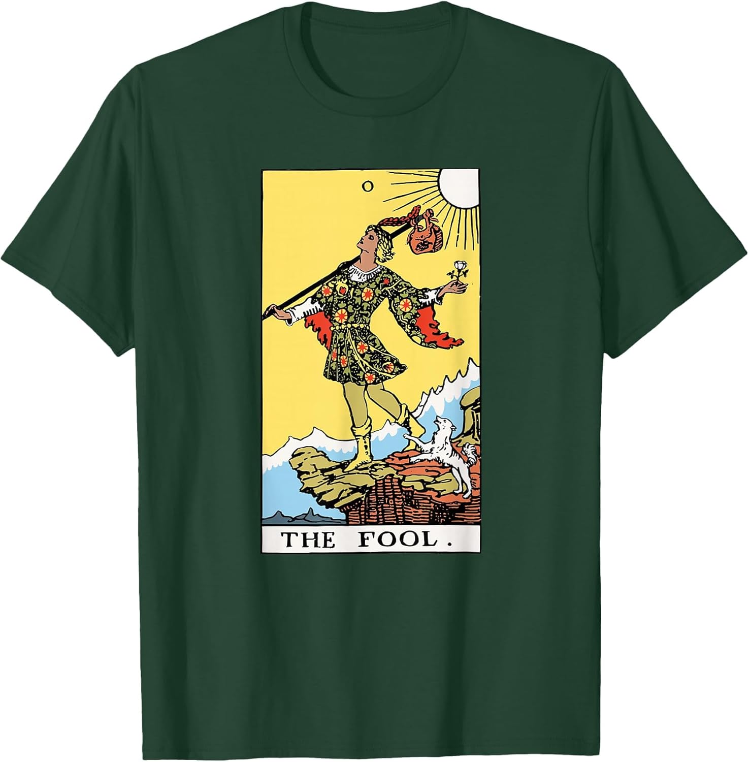 The Fool Tarot Card Rider Waite