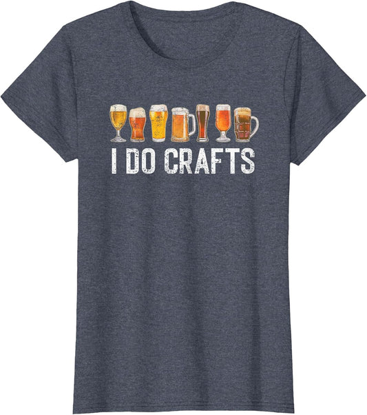Craft Beer Vintage I Do Crafts Home Brew Art Women