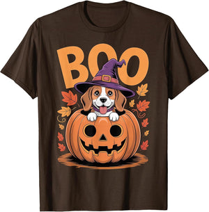 Beagle Costume on Pumpkin Halloween Beagle