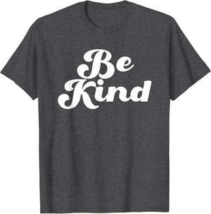 Be Kind Groovy Retro Positive Quote Design