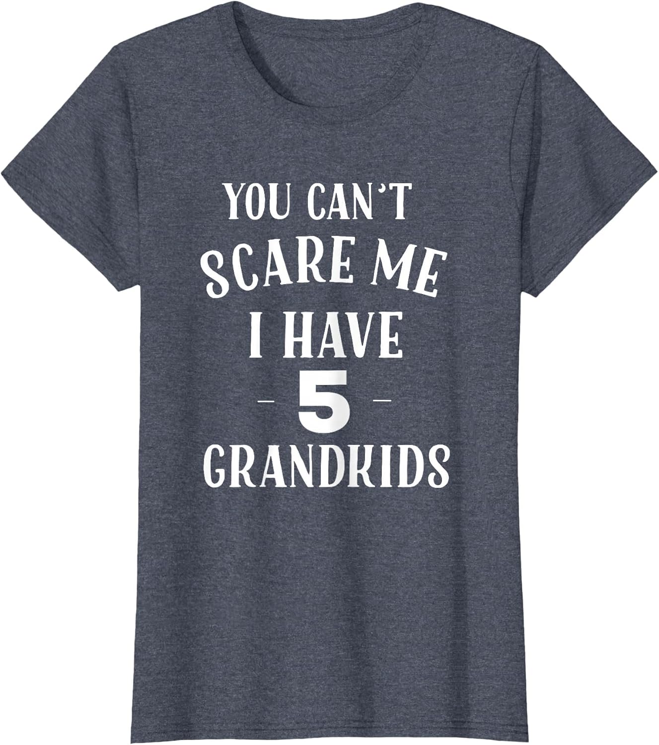 You Cant Scare Me I Have 5 Grandkids Funny Grandpa Grandma